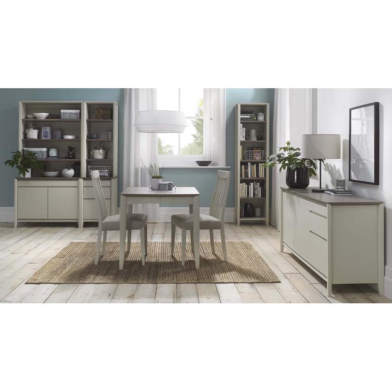 Alesund Grey Extending Cafe Table